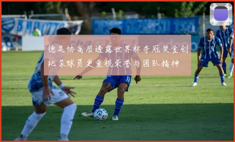 德足协高层透露世界杯夺冠奖金创纪录球员更重视荣誉与团队精神